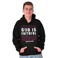thumbnail image 5 of God Is Faithful Religious Faith Hoodie Sweatshirt Women Men Brisco Brands S, 5 of 6