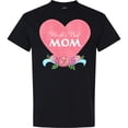 thumbnail image 3 of Inktastic World's Best Mom in Pink Heart with Flowers T-Shirt, 3 of 5