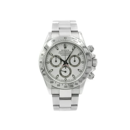 Rolex Daytona White Dial 116520 Stainless Steel Automatic Mens Watch