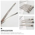 thumbnail image 4 of 12pcs Hairdressing Clips Sectioning Clips Professional Hair Clips for Styling Haircut, 4 of 6