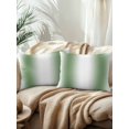 thumbnail image 2 of Waterproof Outdoor Throw Pillows with Inserts 12"x20" Set of 2,Sage Green White Ombre Soft Decorative Pillowcases for Bedroom,Modern Abstract Art Farmhouse Gradient Pillow Covers for Sofa Living Room, 2 of 8
