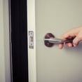 thumbnail image 2 of 2 Sets Door Latch Strike Plates Deadbolt Covers Stainless Steel Door Reinforcement Kit, 2 of 9