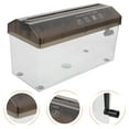 thumbnail image 1 of OULII Portable Manual Paper Shredder Black Compact Desktop Hand Crank for Home Office Use, 1 of 7