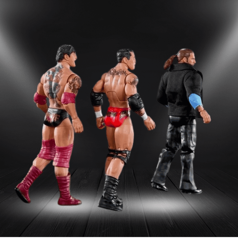 Mattel WWE Elite Evolution Triple トリプル H Mattel WWE Elite Evolution Action Figure Set 3 Pack Triple H