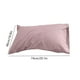 thumbnail image 3 of ¡Compra y Ahorra!, Funda de almohada de color sólido lavada, buena para el cabello y la textura del lino, suave, cómoda y transpirable, apertura lateral Akmoler, 3 of 8