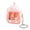 Pink, variant on Mini Claw Machine Keychain Teens Adults Stress Relief Small Catching Game Machine Key Ring Handbag Backpack Hanging Decoration