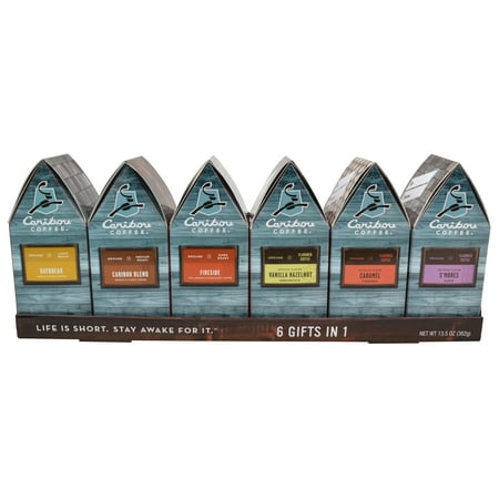 Caribou Coffee Cabin Boxes Coffee Gift Set 6 Pieces Walmart Com