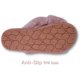 thumbnail image 4 of Pantuflas de piel para mujer, chanclas, punta abierta, acogedora casa, sandalias de espuma viscoelástica, toboganes, suaves, planas, cómodas, antideslizantes, Spa, interior y exterior, sin cordones Ormromra XMWJ100-15, 4 of 6