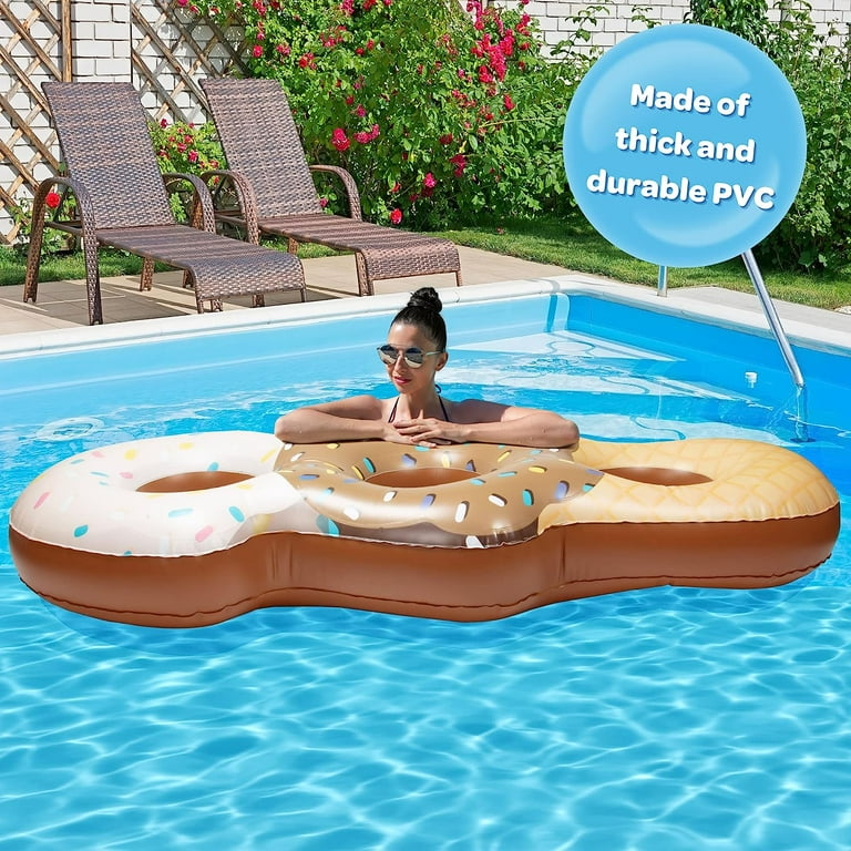 Aquamazing Ice Cream Cone Giant Inflatable XL Swimming Pool Float