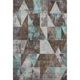 thumbnail image 2 of Addison Rugs Mayfield Premium Machine Washable Transitional Geometric Chocolate Rectangle Rug, 9' x 12', 2 of 7