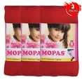 thumbnail image 2 of Mopas Girls Warm Classic Full Footed Stocking Pull-On Tights (3 Pairs of Red, XS (6-12 Months)), 2 of 2