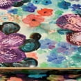 thumbnail image 3 of Set of 2 Decorative Trays, Floral Print Design, Cutout Handles, Multicolor, 3 of 5