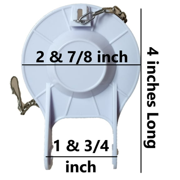 2 Inch Flapper Valve Replacement for American Standard Toilets by NuFlush