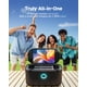 thumbnail image 2 of Ikarao Máquina de karaoke inteligente, pantalla integrada de 10,1 pulgadas con letras para adultos y niños, 2 micrófonos inalámbricos de carga automática, sistema PA de altavoz Bluetooth portátil con, 2 of 5