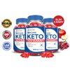 (3 Pack) Slim Candy Keto ACV Gummies 1000MG with Pomegranate Juice Beet Root B12 180 Gummys Supplement