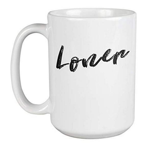 Enneagram Type 4 - Coffee and Tea Gift Mug: Loner. (15oz)