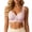 Pink, variant on Women's Thin Wireless Front Closure Bra Breathable Push Up Bralette Comfortable Supportive Everyday Bras Underwear, 36B-46B