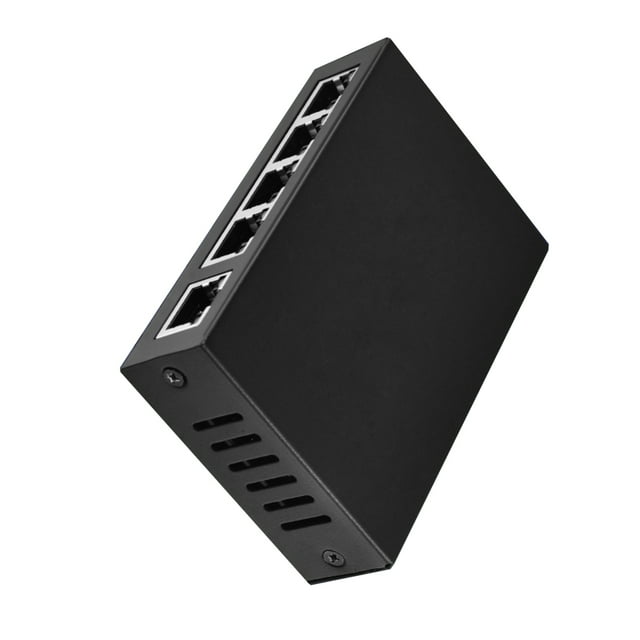 NATEFEMIN Ensemble Injecteur et Répéteur POE Neuf, Alimente les Caméras IP, Points d'Accès, Prolonge la Portée Ethernet de 120m