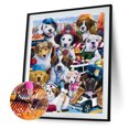 thumbnail image 1 of Cuadros Decorativos Kit de póster del mundo del perro 5D de pintura de diamante de taladro redondo completo hecho a mano (B0020) Sywqhk Nuevos Originales, 1 of 1