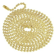 Westinghouse 70168 Beaded Chain, 5', Brass Finish,Each