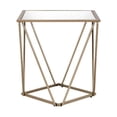 thumbnail image 2 of Ergode End Table Mirrored & Champagne Gold Finish, 2 of 2