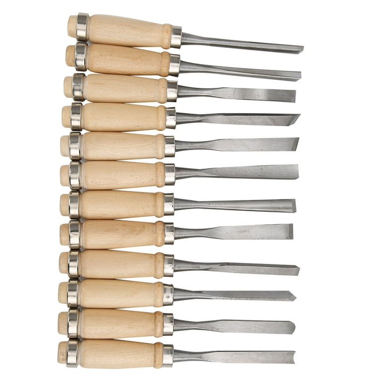 Wood Carving Chisels Set of 12 in Case