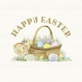 thumbnail image 2 of Reed, Tara 26x26 Gold Ornate Wood Framed with Double Matting Museum Art Print Titled - Farmhouse  Easter Sentiment IV-Easter Basket, 2 of 4