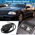thumbnail image 2 of Interruptor de ventana eléctrica Unique Bargains No.2308211351 Interruptor de control de ventana para Mercedes-Benz SL500 SL550 SL600 Negro, 2 of 7