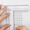 thumbnail image 4 of WDOplteas Herramienta Dibujo Circular Línea Dibujo Geométrico Plegable Multifuncional, 4 of 9