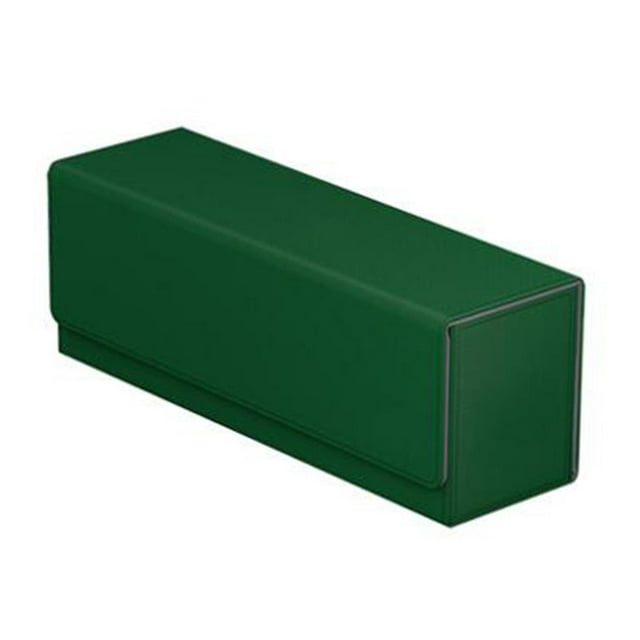 TISHITA Étui de Cartes de Jeu Support de Rangement Boîte de Deck en PU pour 400+ Cartes Pcs Collection Tcg Vert