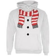 thumbnail image 1 of Halloween Snowman Costume Costume Blanc Chandail à Capuchon pour Adulte, 1 of 1