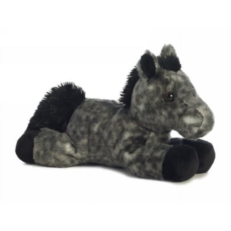 Aurora - Small Gray Mini Flopsie - 8 Storm - Adorable Stuffed Animal