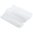 thumbnail image 1 of Bolsas de basura antiobstrucción para fregadero de cocina, 100 unidades, filtro de malla desechable para desagüe de verduras (blanco), 1 of 7