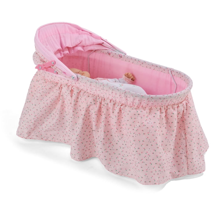 Badger Basket Foldable Doll Rocking Cradle with Hood photo 7