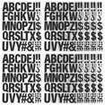 thumbnail image 3 of 10 Sheets Iron On Letters Heat Transfer Letters Sticker Heat Transfer T-shirt Sticker, 3 of 8