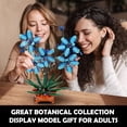 thumbnail image 5 of Orchid Flowers Building Kit (1097 Pieces), 5 of 9