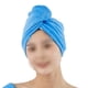 thumbnail image 1 of Toalla para secar el cabello, 1 unidad, absorbente, para baño, turbante para el cabello de secado rápido, súper suave, gorro para el cabello de secado rápido, 1 of 5