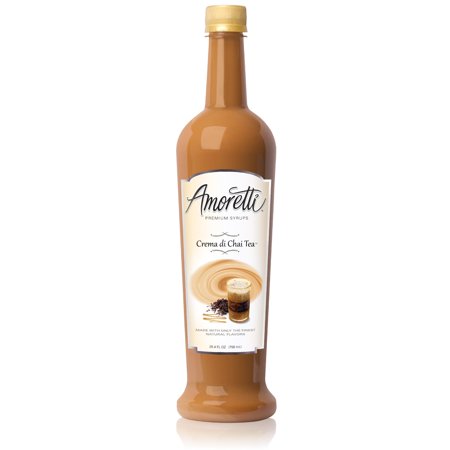 Amoretti Premium Crema Di Chai Tea Syrup, 25.4 fluid Ounce