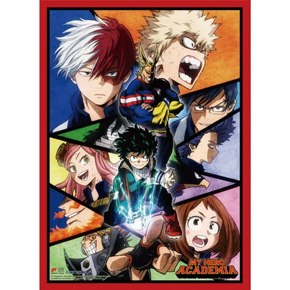 My Hero Academia- S2 Key Art 2 Wall Scroll