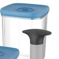 thumbnail image 6 of BergHOFF Leo 4Pc Vacuum Food Container Set, Blue, 6 of 9