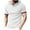 White, variant on YYDGH Hoodie Short Sleeve Shirts for Men Summer Lightweight Waffle Knit Drawstring Sweatshirts Sports Workout Pullover Tops
