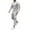Grey, variant on TBWNWG Men's Suits Men’s Autumn 2 Piece Solid O Neck Long Sleeve Shirts & Long Pants Sets for Effortless Style and Comfort,Size L