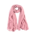 thumbnail image 1 of Sonducket Bufandas portátiles ligeras para mujer, bufanda elegante y transpirable para la cabeza, bufanda Hijab, bufandas Accesorios de disfraces Rosa claro, 1 of 6