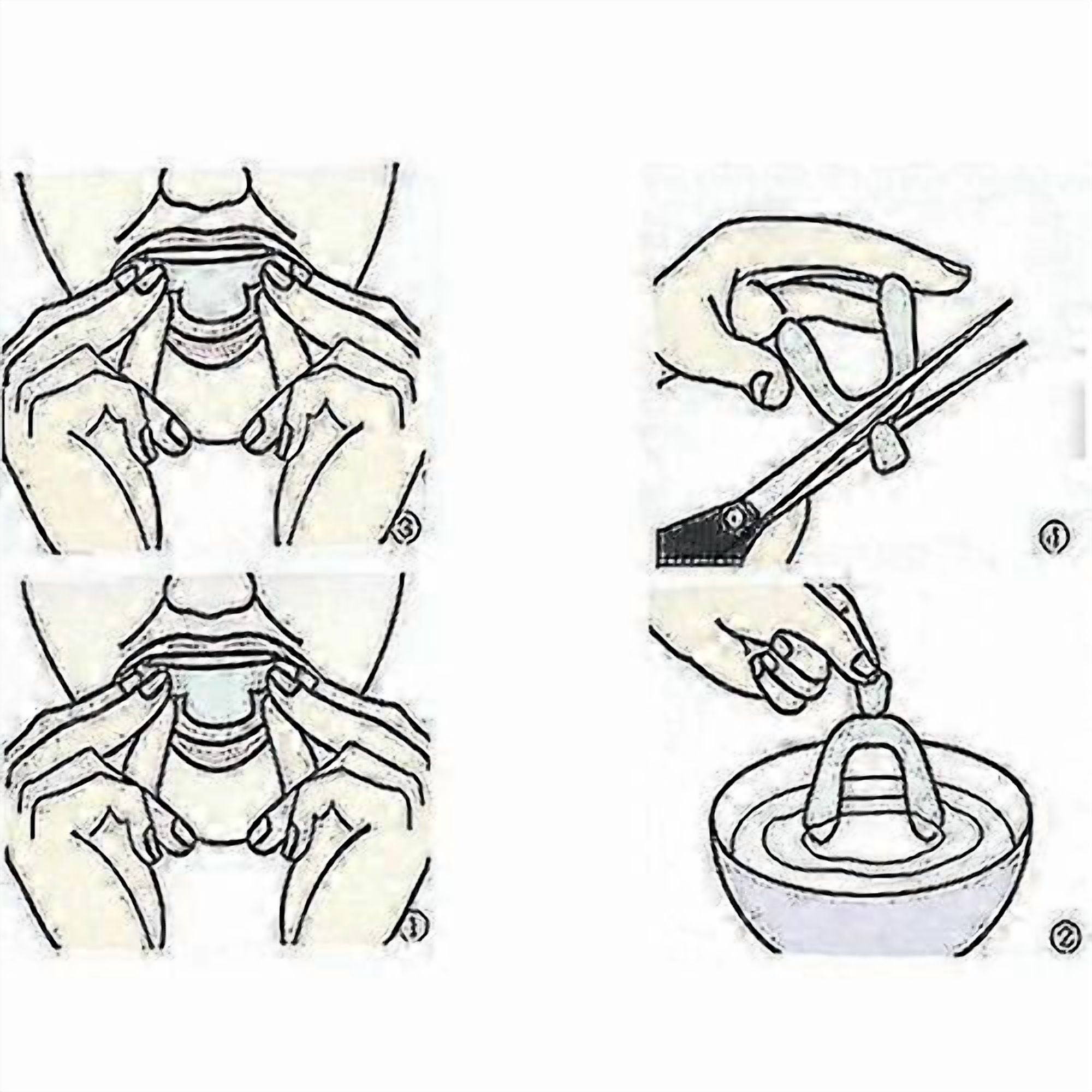 12pcs Silicone Mouth Guard Night Teeth Clenching Grinding Sleep Dental Tool-wtake Tw-hy