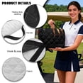 thumbnail image 6 of KUIFORTI Brown Eagle Golf Cart Seat Blanket Covers Summer Outdoor Anti-hot Club Car Blanket Fit for EZGO, Yamaha, Club Car and Other 2-Seat Golf Carts Universal Breathable, 6 of 7