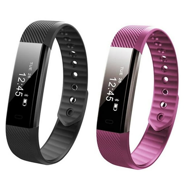 nexHT Smart Fitness Tracker Wristband 2 Pack
