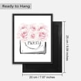 thumbnail image 4 of Drsoum Glam Hot Pink Fashion Wall Decor Woman Makeup 𝗙𝗿𝗮𝗺𝗲𝗱 Wall Art Rose Gold Girly Room Decor Beauty Room Decor Pictures Arts for Office Bedroom Bathroom Wall Decor Perfume Handbags High Heels, 4 of 6