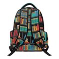 thumbnail image 2 of Xixirimido Capybara Books 17" School Backpack for Boys Multi-pocket Bookbags Large School Bag for Elementary Middle High School Students Back to School Supplies, 2 of 8