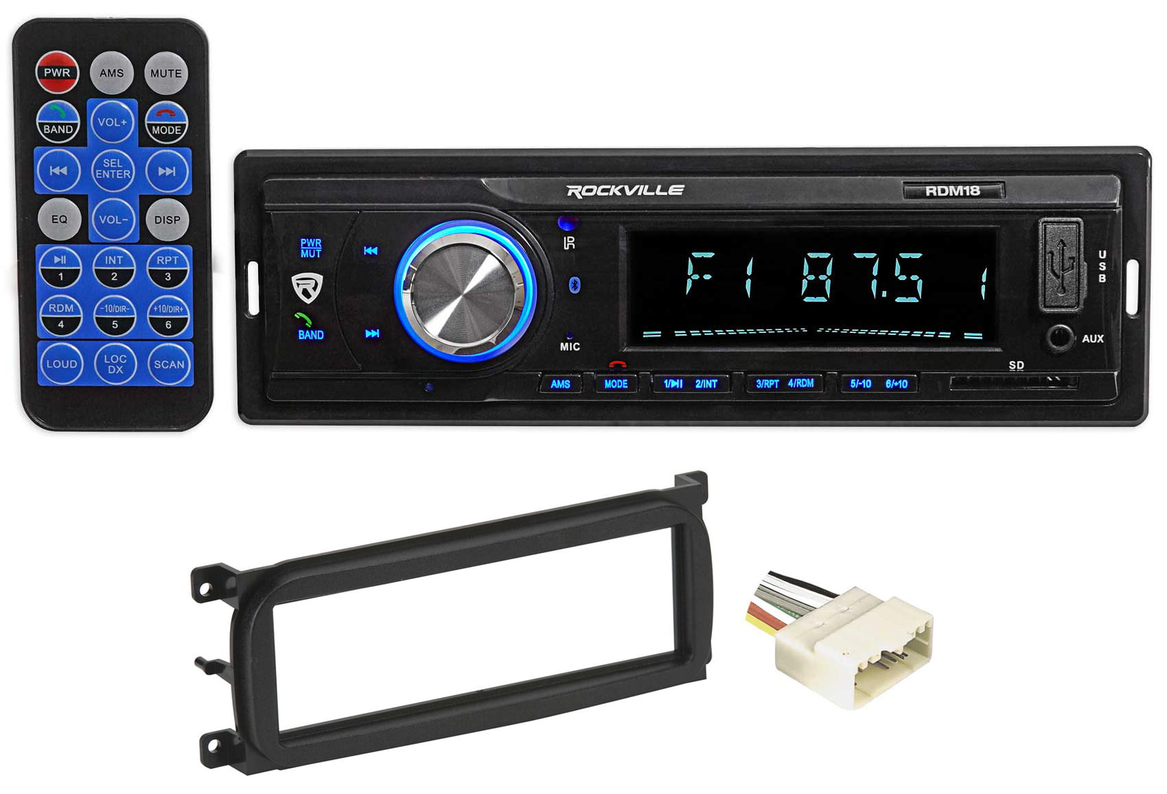 Digital Media Bluetooth AM/FM/MP3 USB/SD Receiver For 99-04 Jeep Grand Cherokee 