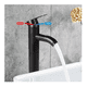 thumbnail image 3 of Llave Monomando Blossom  Fregadero Manerales Lavabo Grifo Baño Color Negro, 3 of 5